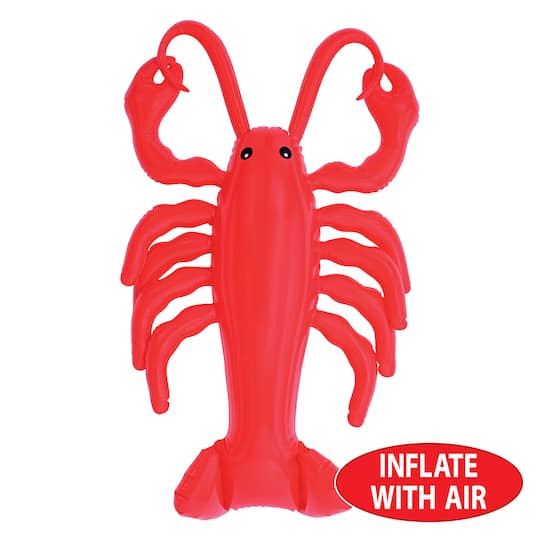 Beistle 22" Red Inflatable Crawfish